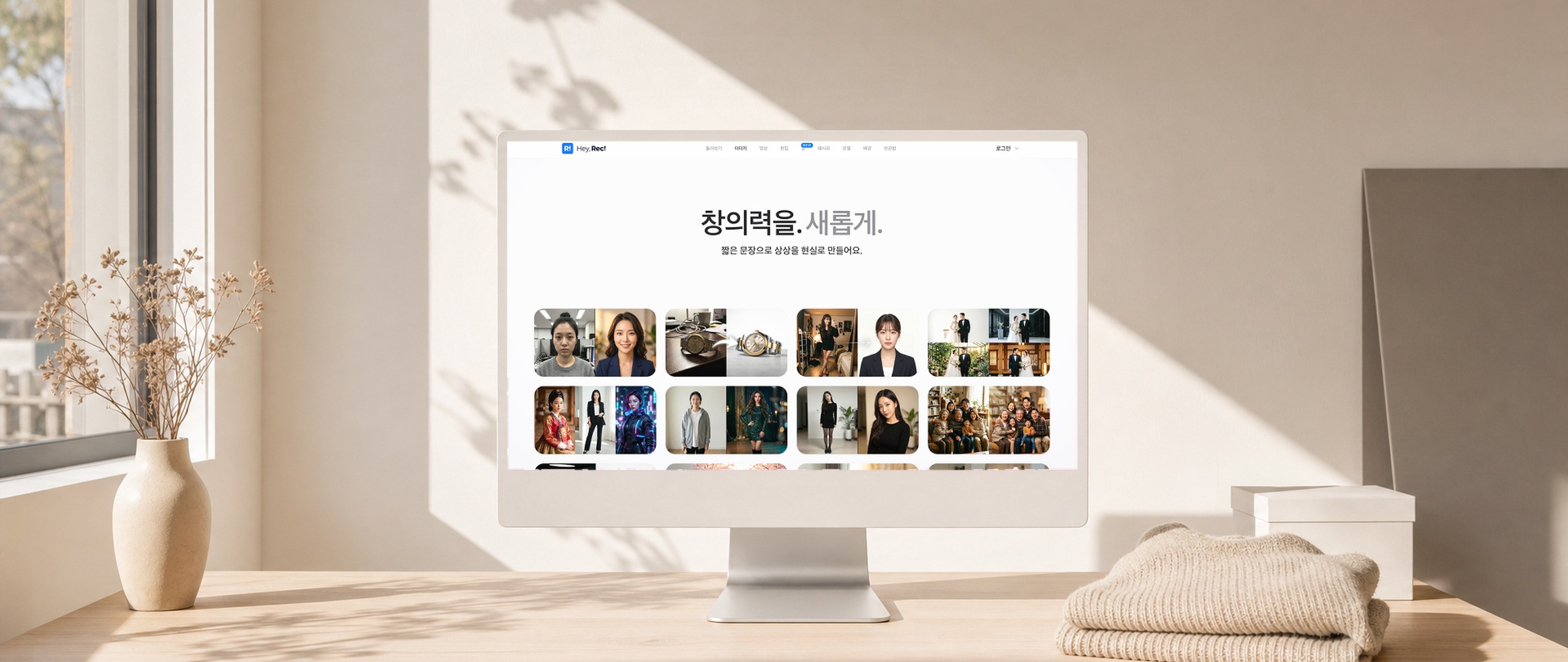 헤이레시 · AI 상품사진